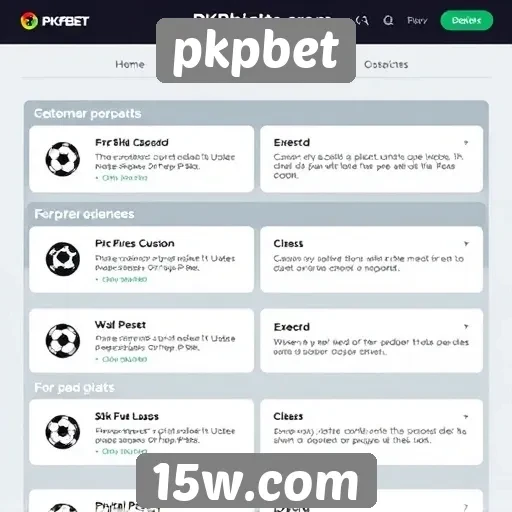 Exploração das funcionalidades do site pkpbet